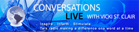 Conversations Live with Vicki St. Clair